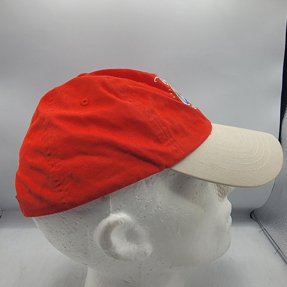 Disney Vacation Club Member Adults Red Hat Cap Adjustable Comfort Casual - Picture 4 of 9